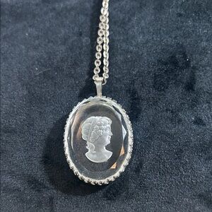 1949’s west German  Cameo Pendant Necklace